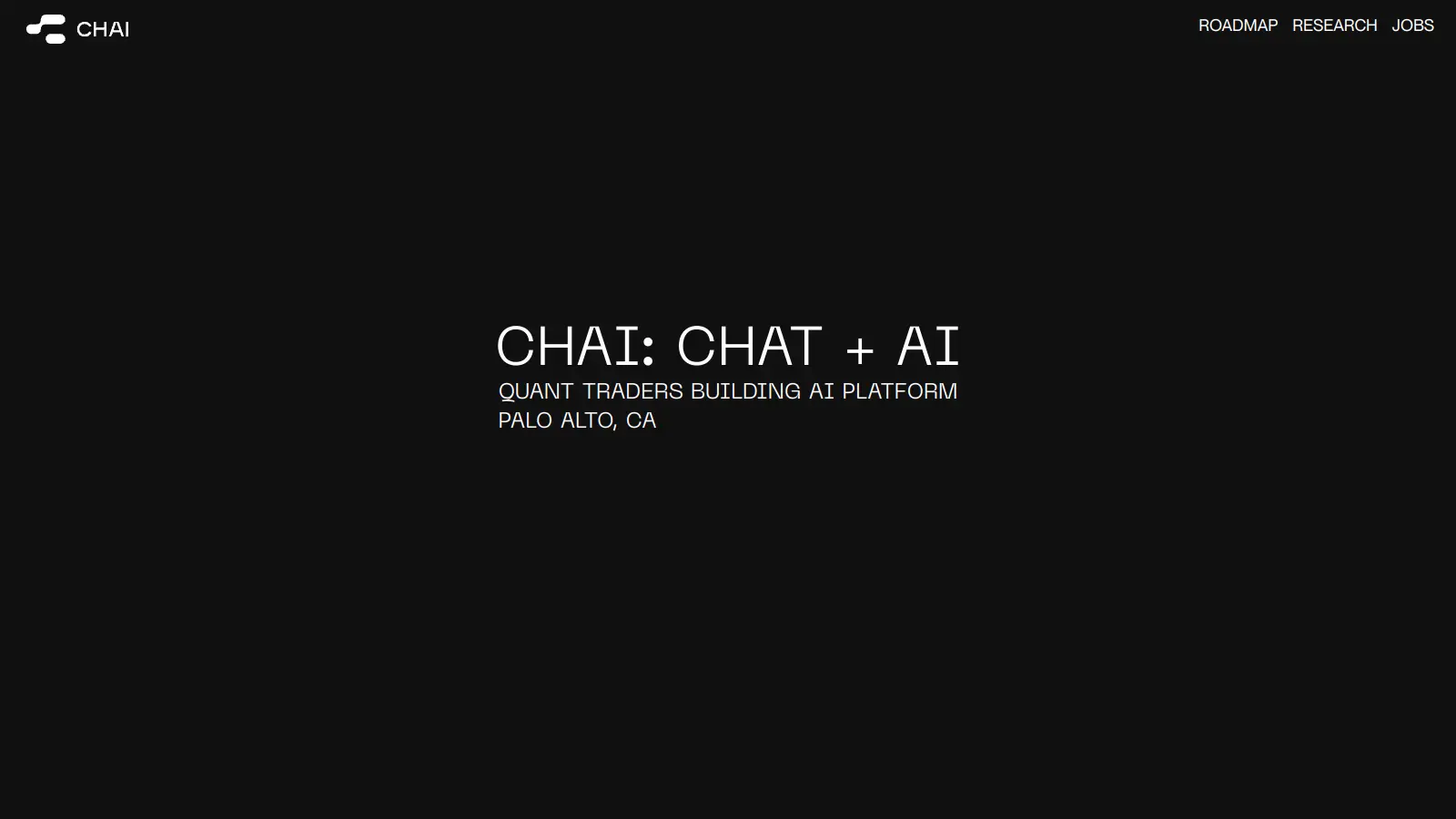 Chai screenshot