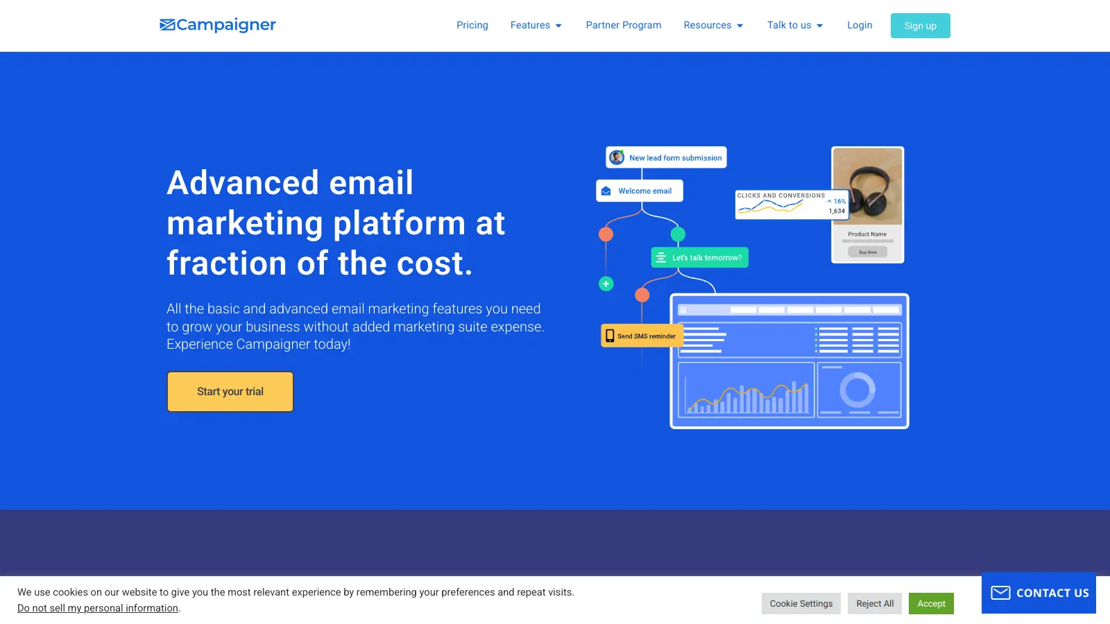 Campaigner screenshot