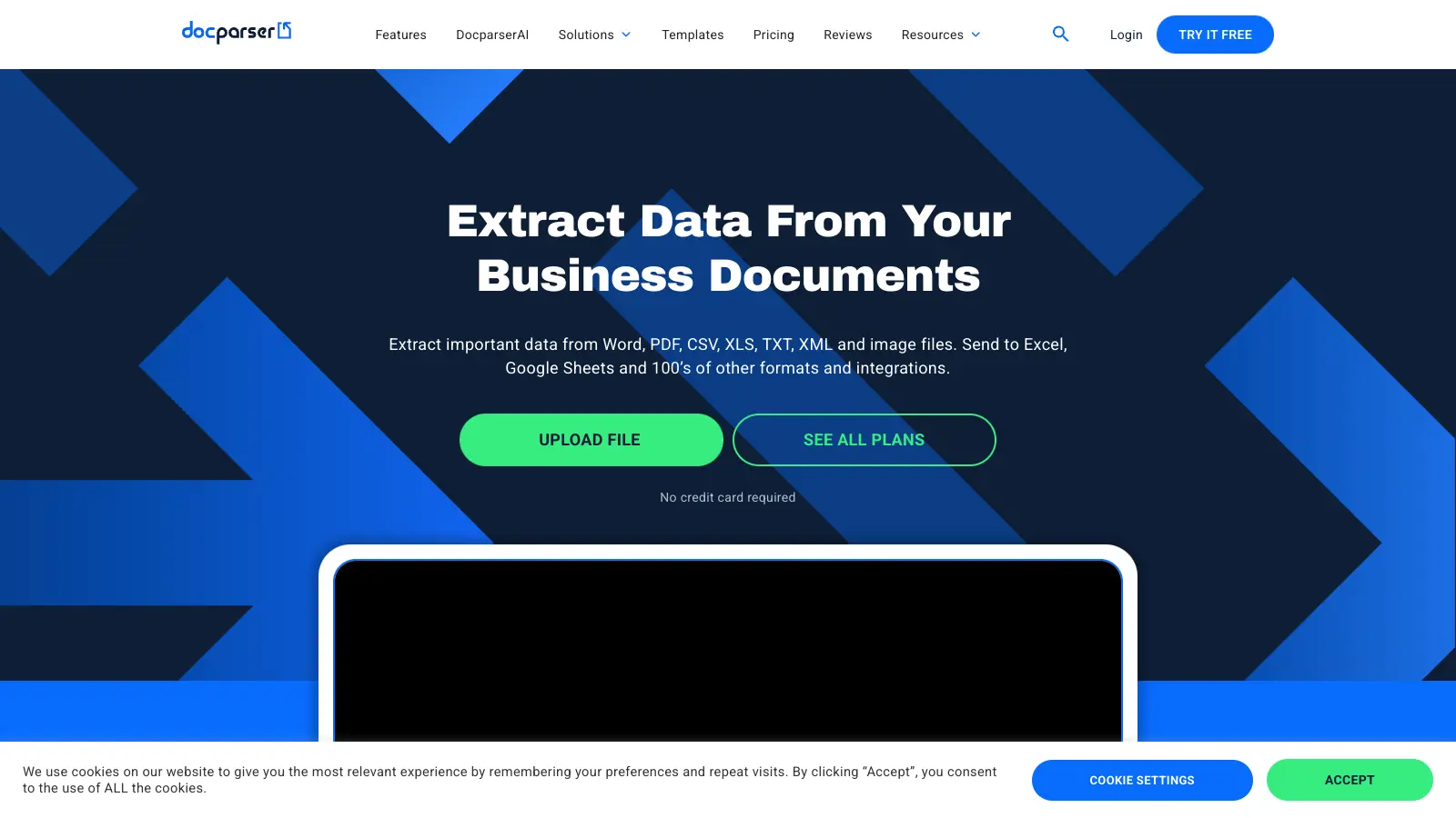 Docparser screenshot