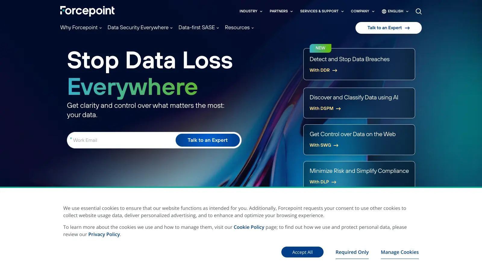 ForcePoint screenshot