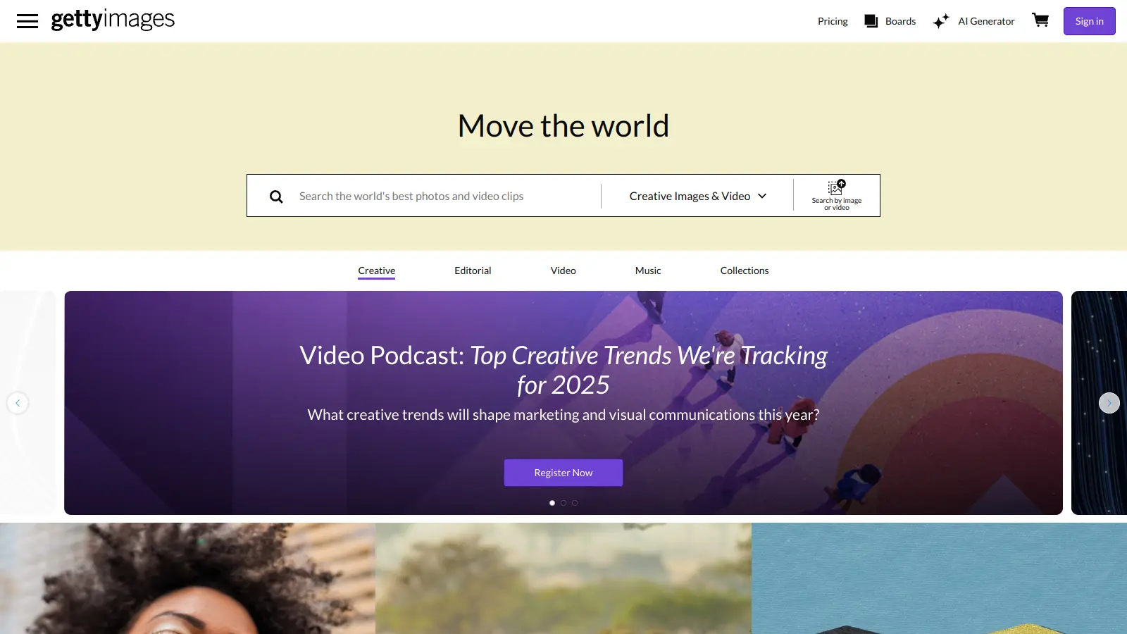 gettyimages screenshot
