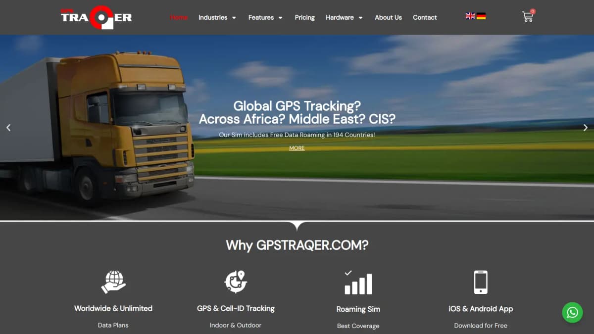 GPSTraqer screenshot