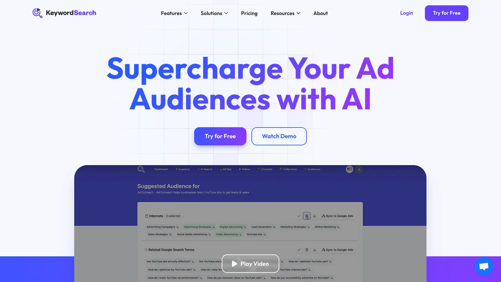KeywordSearch screenshot