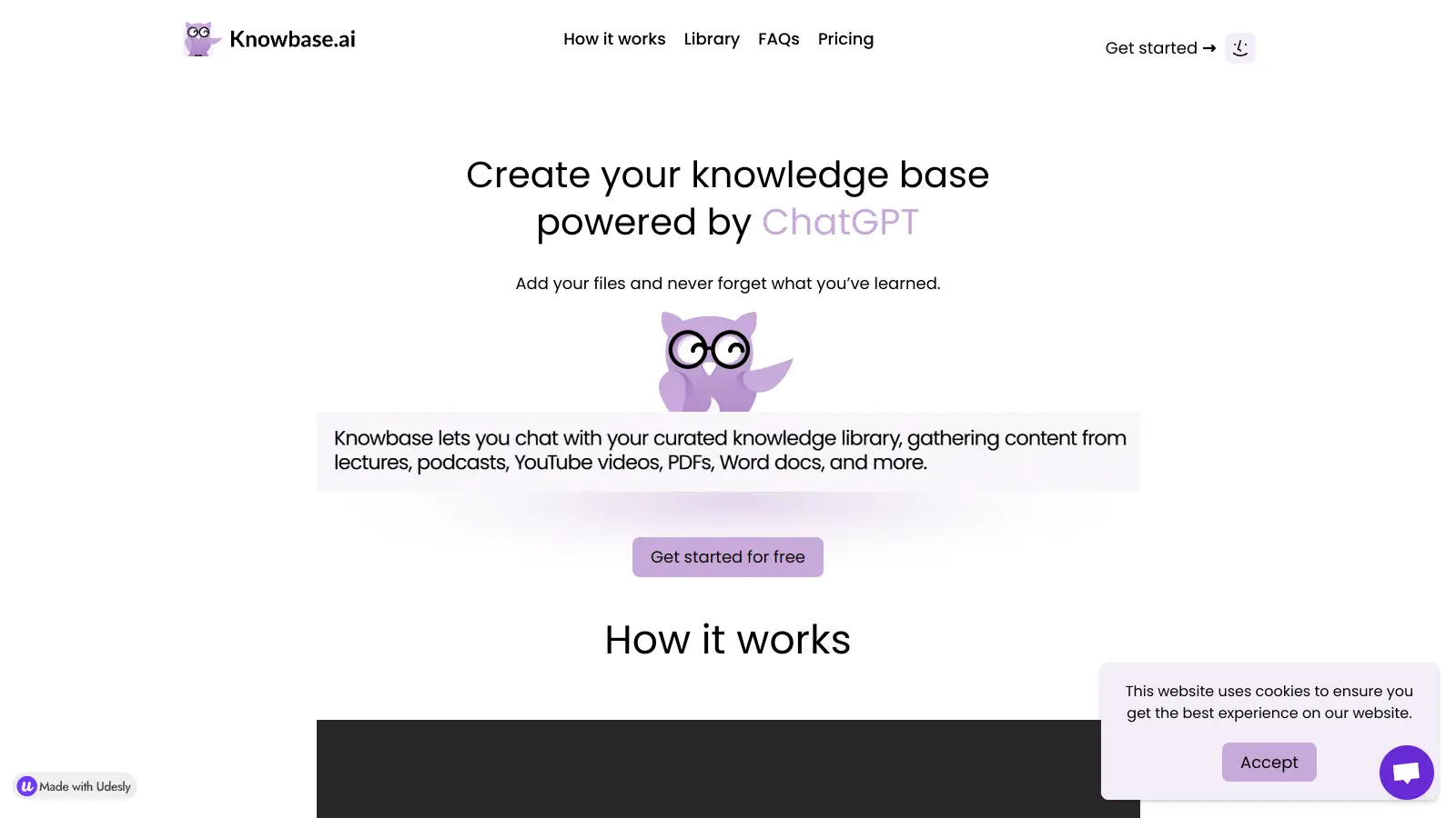 Knowbase AI screenshot