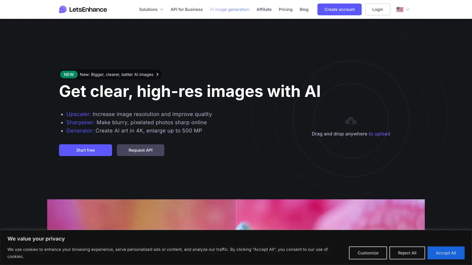 Let's Enhance screenshot