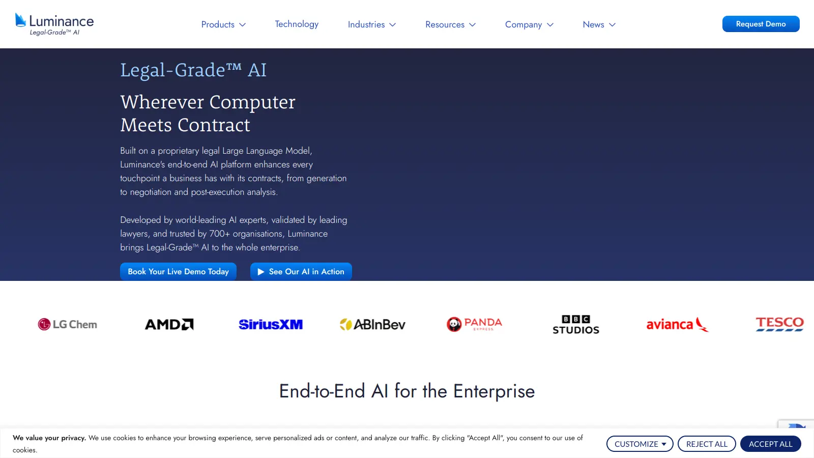 Luminance screenshot