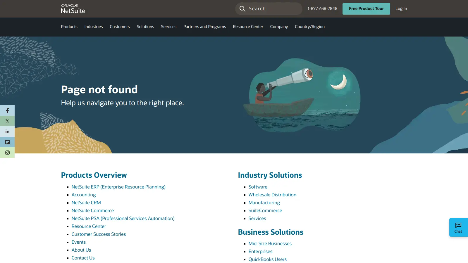 Oracle NetSuite ERP screenshot