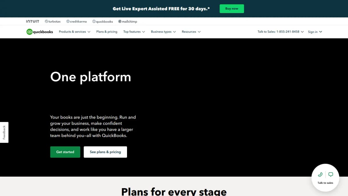 Quickbooks screenshot