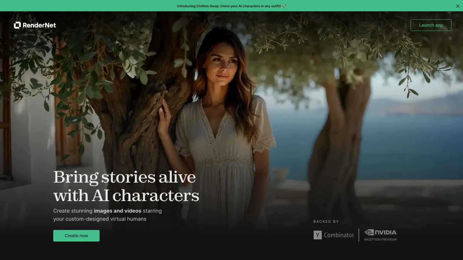 RenderNet AI screenshot