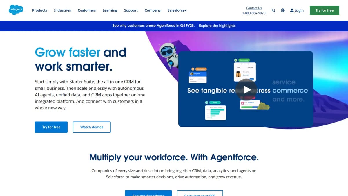 Salesforce screenshot