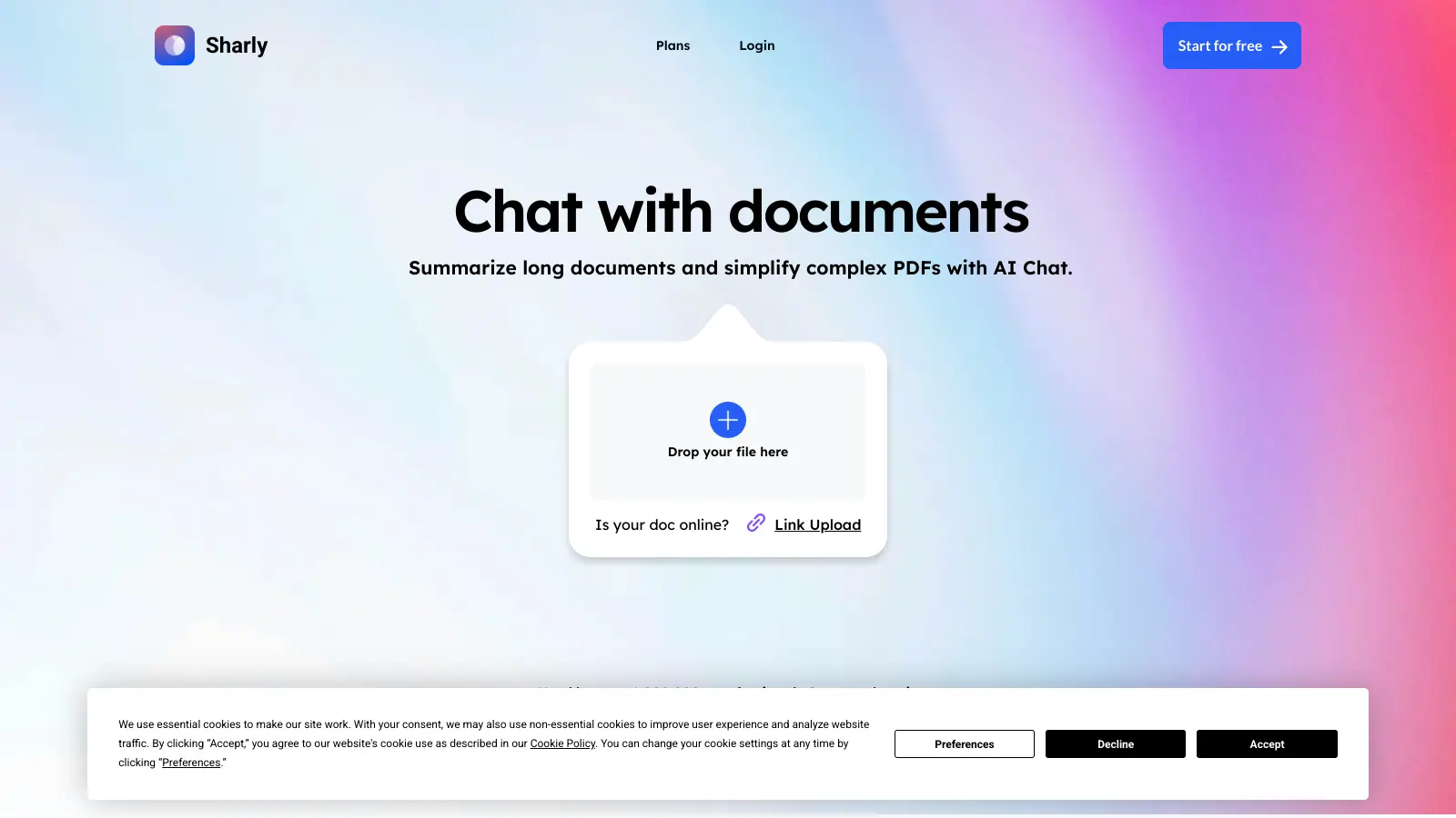 Sharly AI screenshot