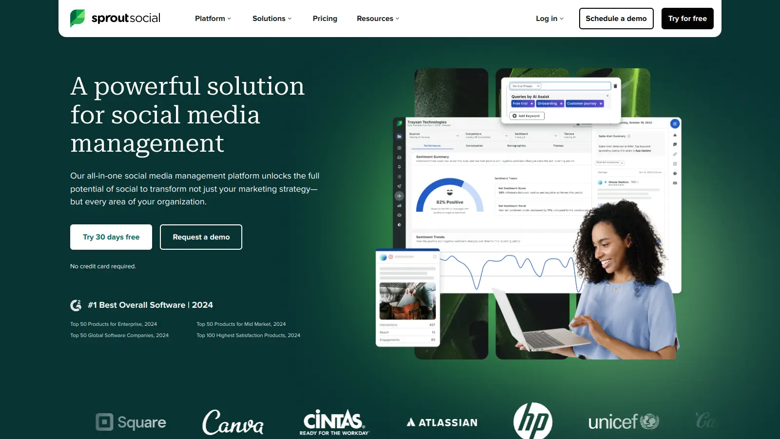 Sprout Social screenshot