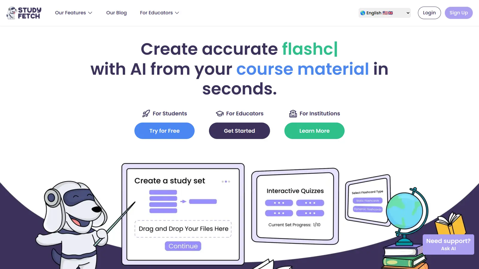 Study Fetch screenshot
