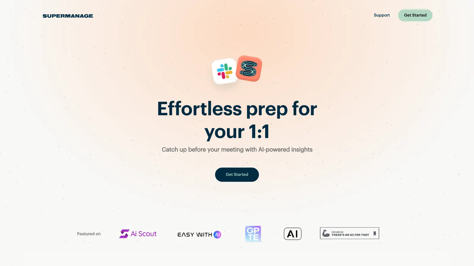 Supermanage AI screenshot