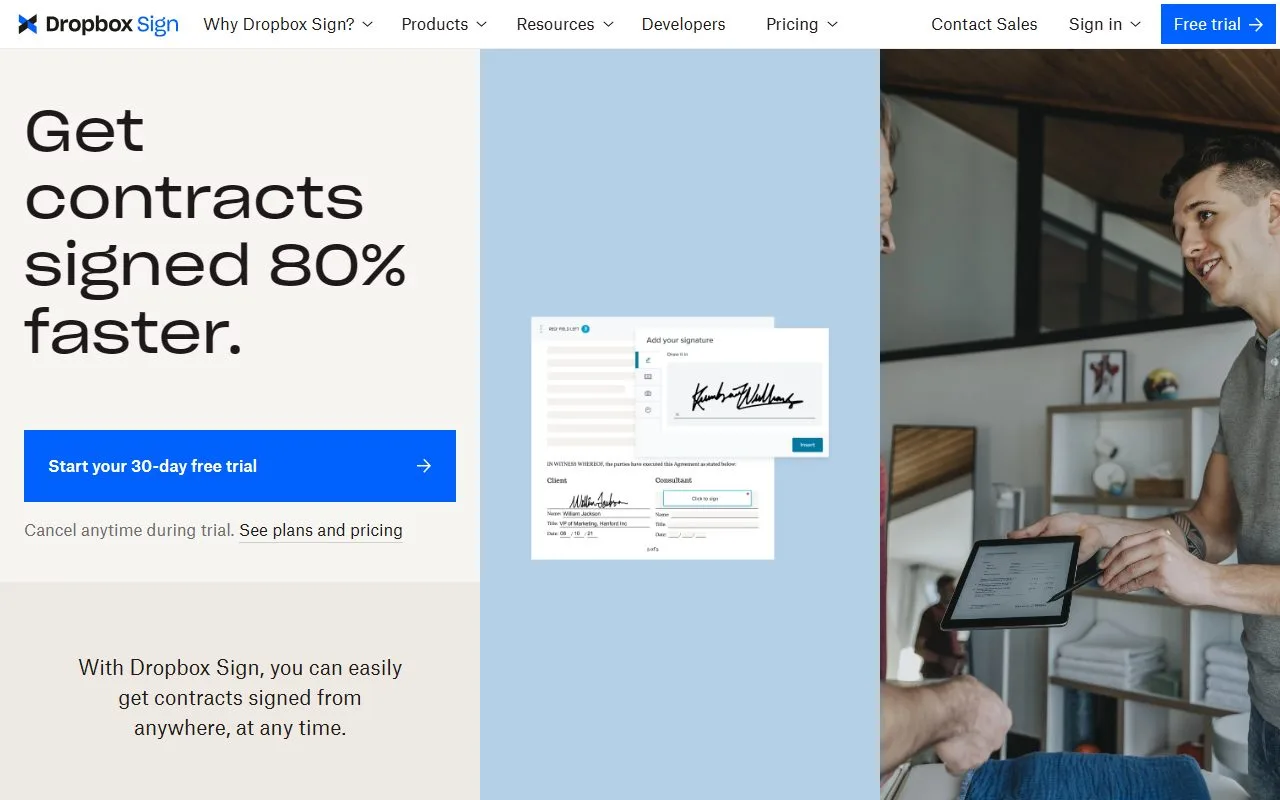 Hello. Sign Docusign Best DocuSign Alternatives in 2026: For Every Budget | ToolsForHumans